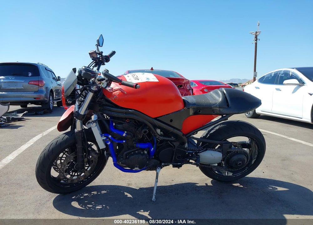 2002 TRIUMPH MOTORCYCLE SPEED TRIPLE VIN: SMT500FS42J149346