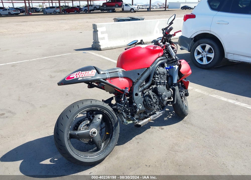 2002 TRIUMPH MOTORCYCLE SPEED TRIPLE VIN: SMT500FS42J149346