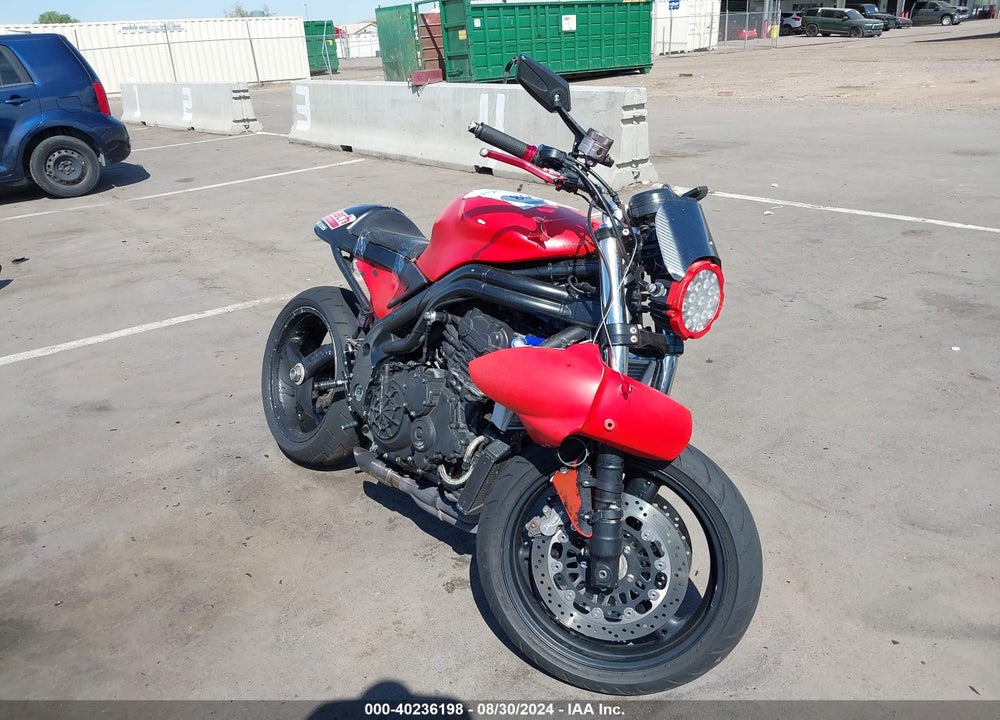 2002 TRIUMPH MOTORCYCLE SPEED TRIPLE VIN: SMT500FS42J149346