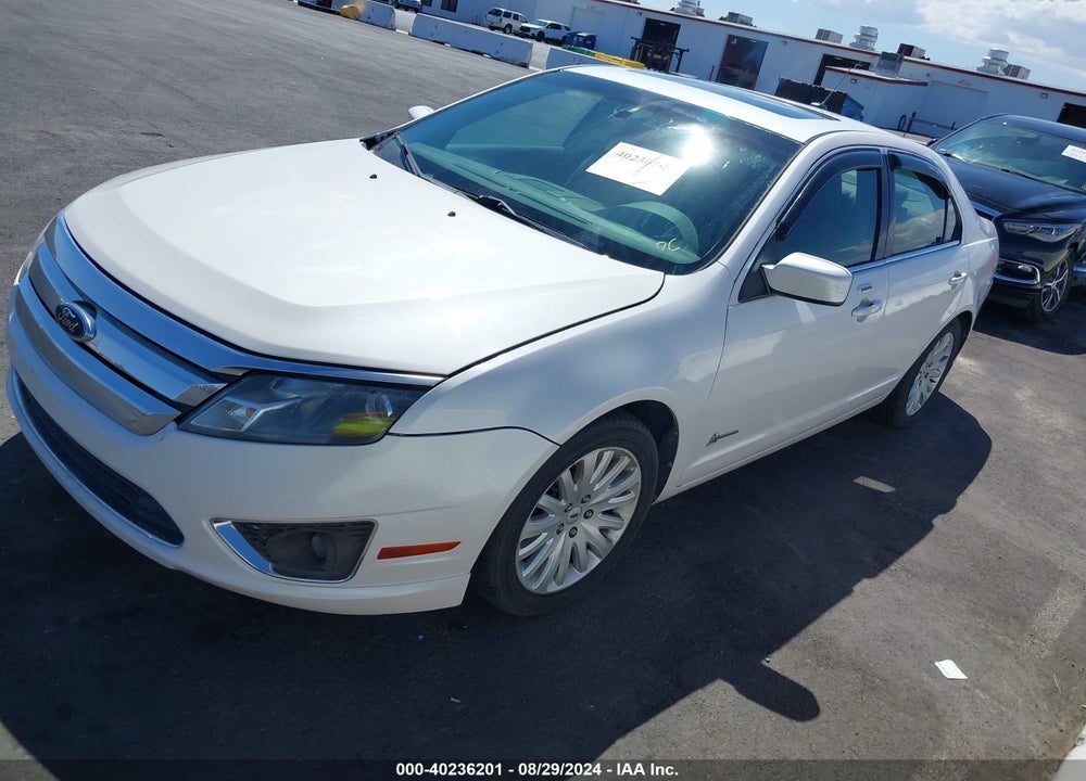 2010 FORD FUSION HYBRID VIN: 3FADP0L3XAR367224