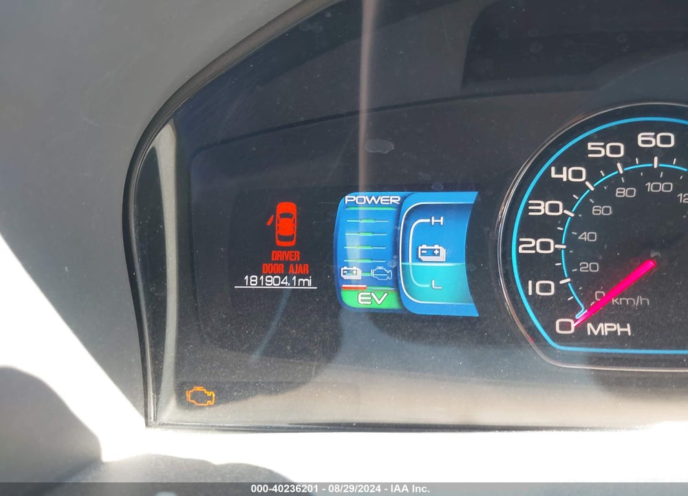 2010 FORD FUSION HYBRID VIN: 3FADP0L3XAR367224