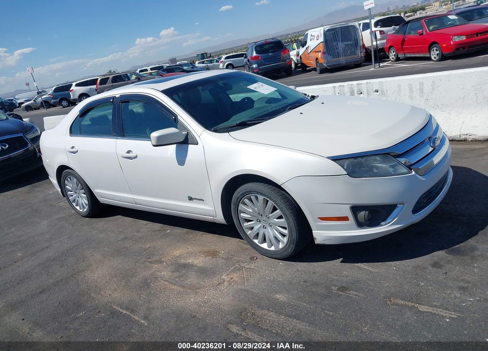 2010 FORD FUSION HYBRID VIN: 3FADP0L3XAR367224