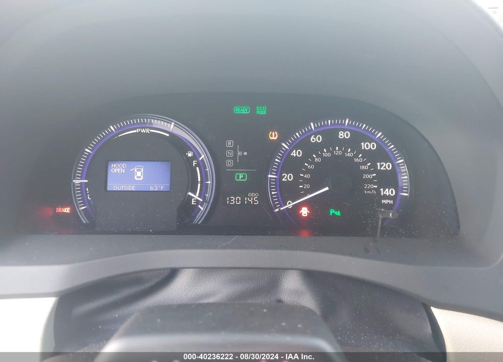 2010 LEXUS HS 250H PREMIUM VIN: JTHBB1BA6A2014732