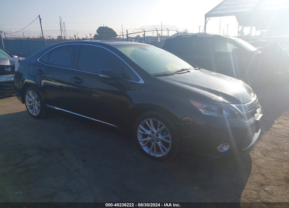 2010 LEXUS HS 250H PREMIUM VIN: JTHBB1BA6A2014732