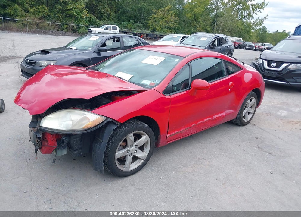 2007 MITSUBISHI ECLIPSE GS VIN: 4A3AK24F87E056917