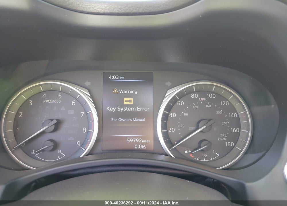 2019 INFINITI Q50 3.0T SPORT VIN: JN1EV7AP2KM540315