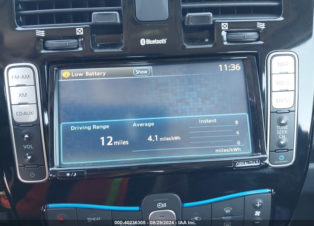2015 NISSAN LEAF VIN: 1N4AZ0CP7FC318651