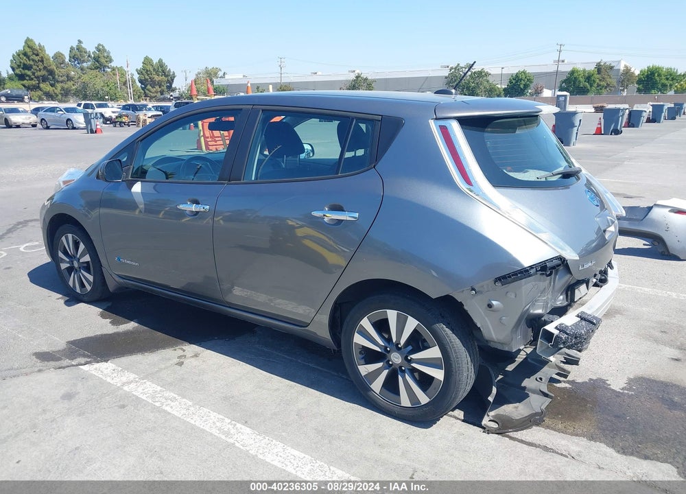 2015 NISSAN LEAF VIN: 1N4AZ0CP7FC318651