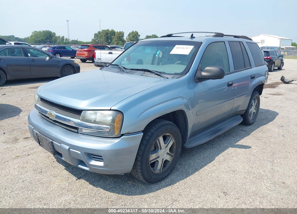 2006 CHEVROLET TRAILBLAZER LS VIN: 1GNDT13S462358704