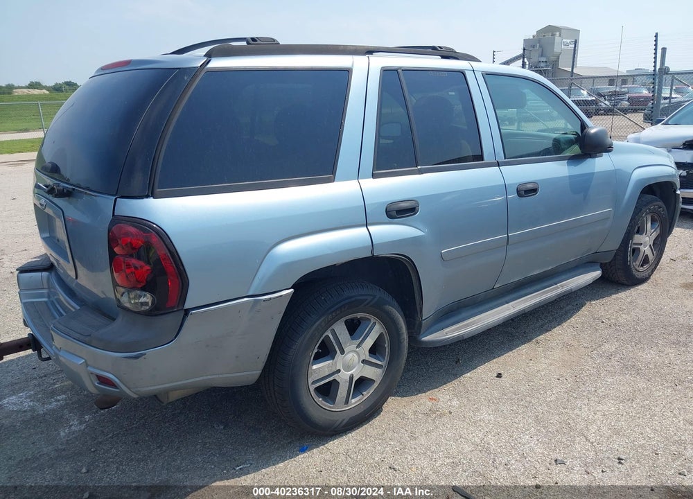2006 CHEVROLET TRAILBLAZER LS VIN: 1GNDT13S462358704