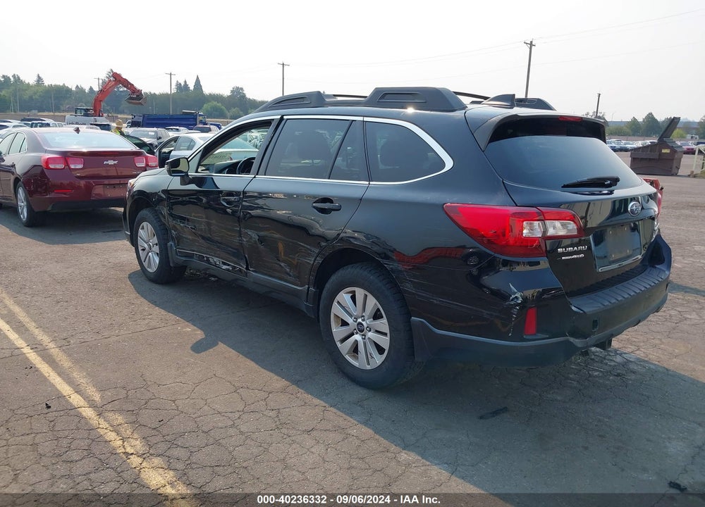2017 SUBARU OUTBACK 2.5I PREMIUM VIN: 4S4BSAFCXH3307269