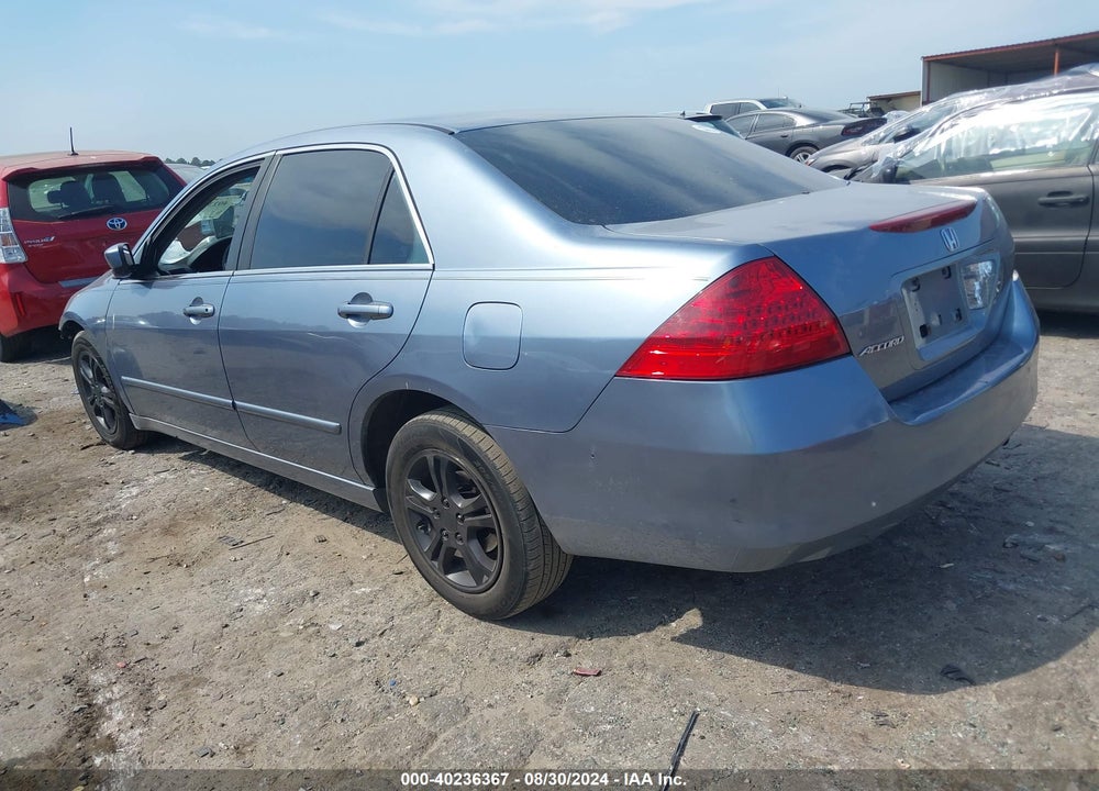 2007 HONDA ACCORD 2.4 SE VIN: 1HGCM56367A018976