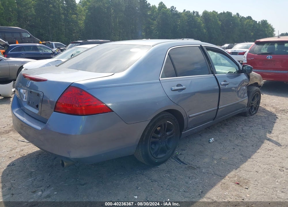 2007 HONDA ACCORD 2.4 SE VIN: 1HGCM56367A018976