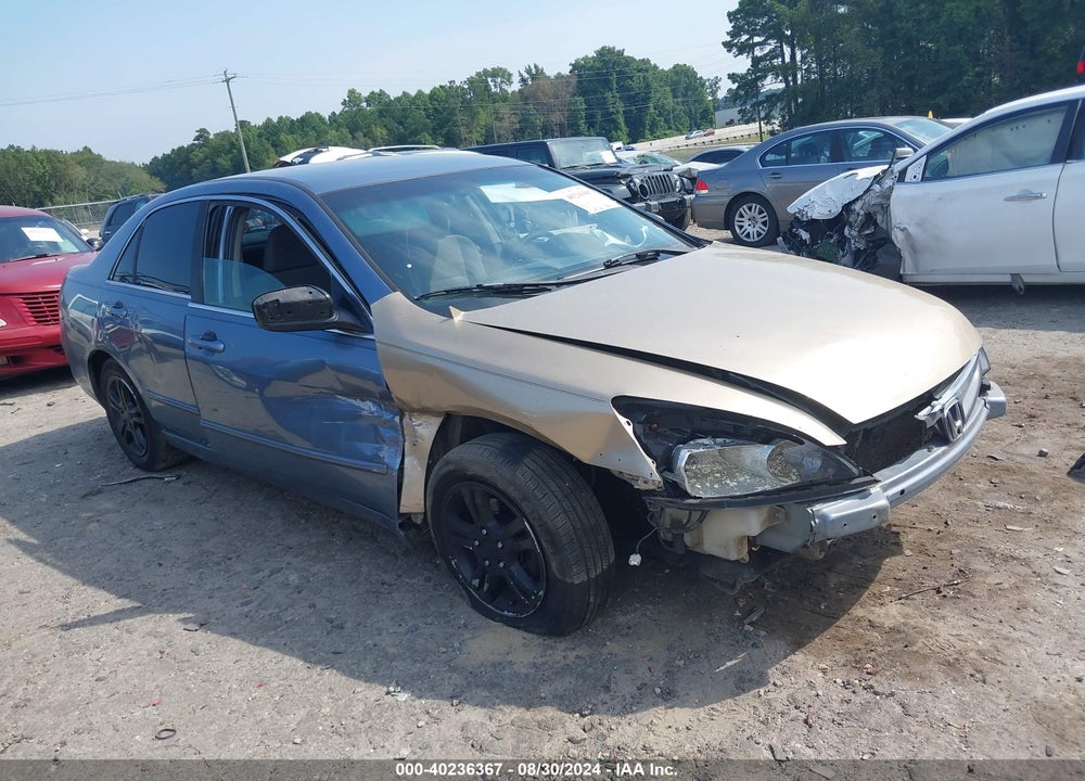 2007 HONDA ACCORD 2.4 SE VIN: 1HGCM56367A018976
