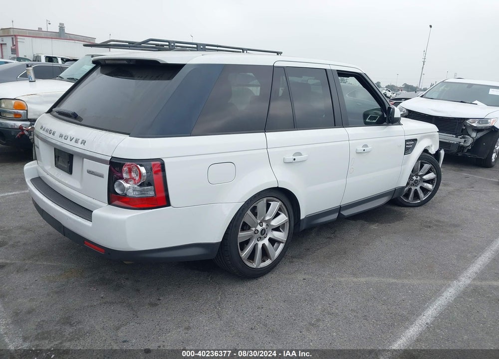 2013 LAND ROVER RANGE ROVER SPORT HSE VIN: SALSK2D43DA775140