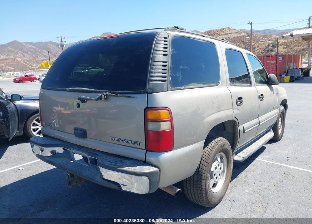 2003 CHEVROLET TAHOE VIN: 1GNEC13V73R120962