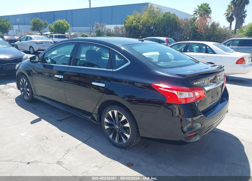 2017 NISSAN SENTRA SR TURBO VIN: 3N1CB7AP3HY230924