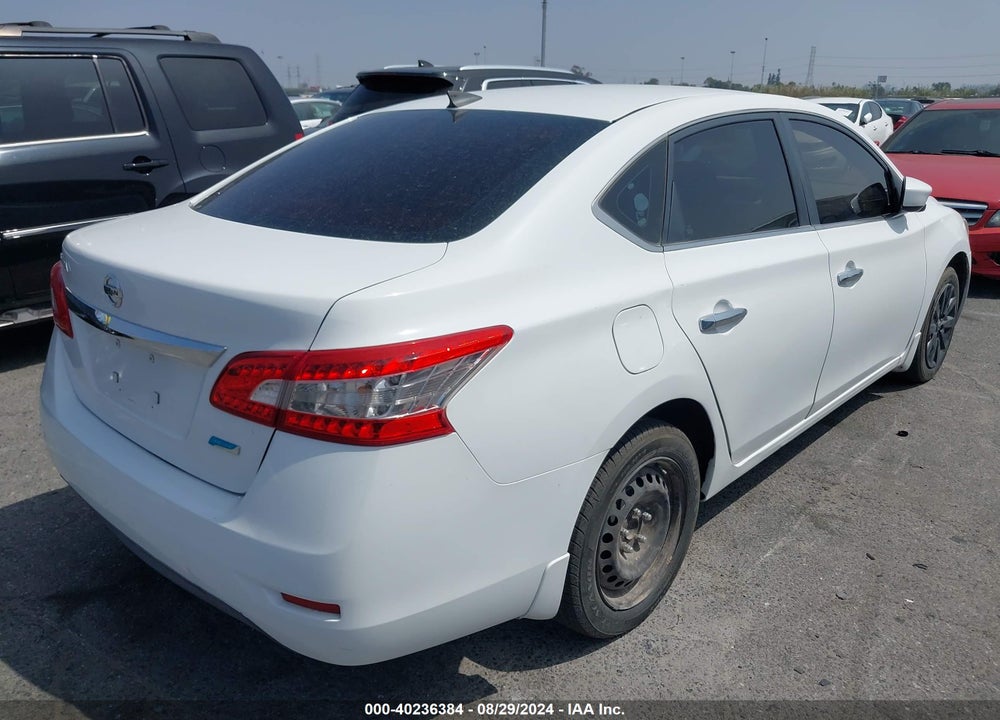 2014 NISSAN SENTRA S VIN: 3N1AB7AP4EY287376
