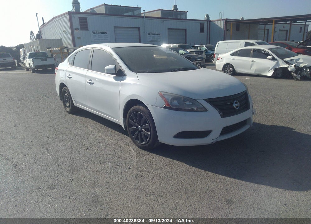 2014 NISSAN SENTRA S VIN: 3N1AB7AP4EY287376