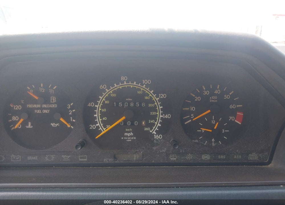 1995 MERCEDES-BENZ E 320 VIN: WDBEA66E7SC274188