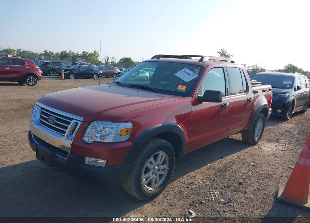 2010 FORD EXPLORER SPORT TRAC XLT VIN: 1FMEU3BE6AUF07950