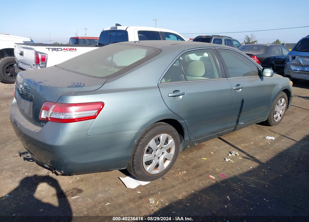 2010 TOYOTA CAMRY LE VIN: 4T1BF3EK4AU572858