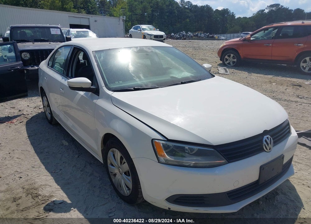 2012 VOLKSWAGEN JETTA 2.5L SE VIN: 3VWDP7AJXCM072089