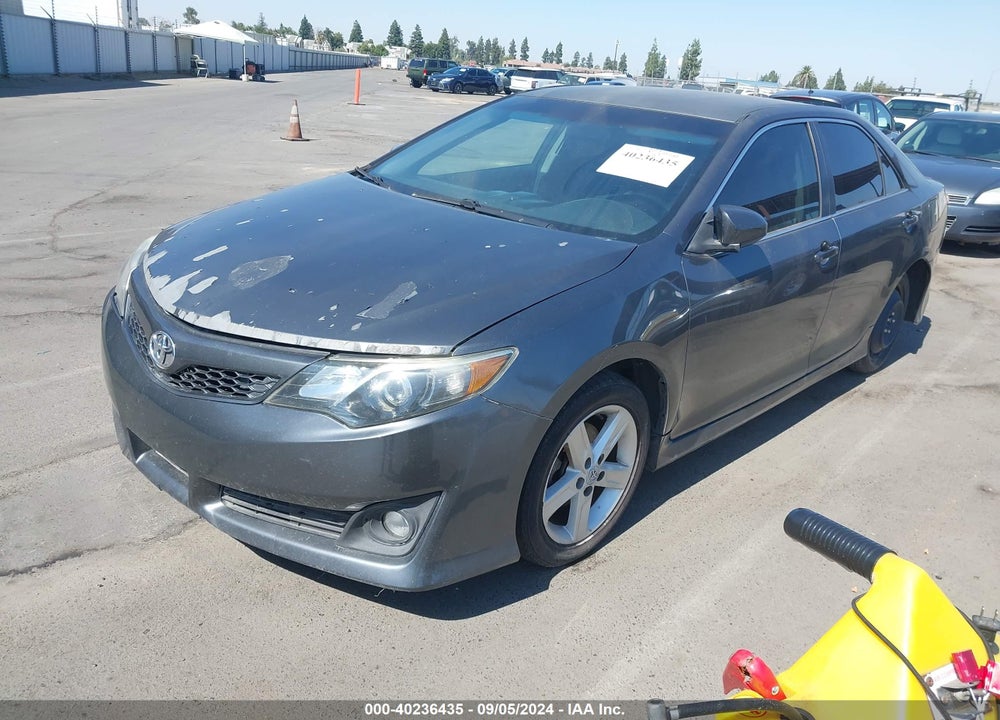 2012 TOYOTA CAMRY SE VIN: 4T1BF1FK1CU050744