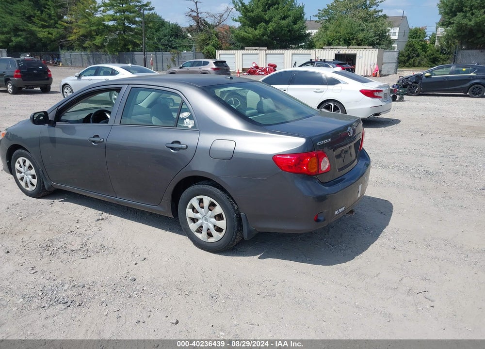 2009 TOYOTA COROLLA LE VIN: JTDBL40E59J052198