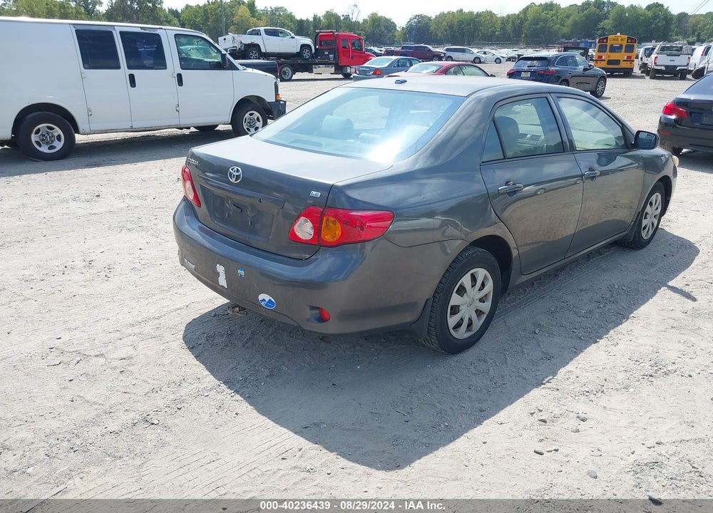 2009 TOYOTA COROLLA LE VIN: JTDBL40E59J052198