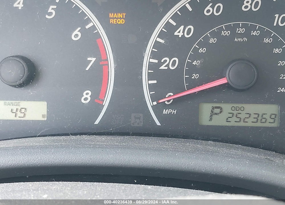 2009 TOYOTA COROLLA LE VIN: JTDBL40E59J052198