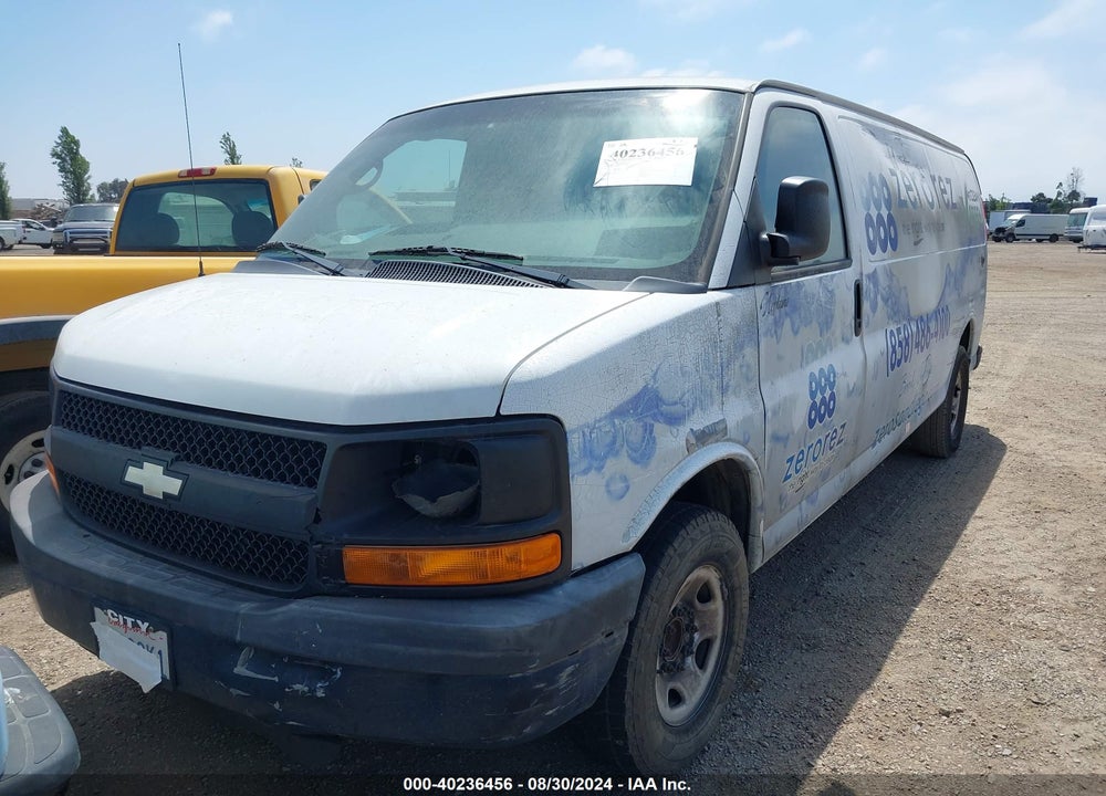 2013 CHEVROLET EXPRESS 3500 WORK VAN VIN: 1GCZGUBA9D1163066