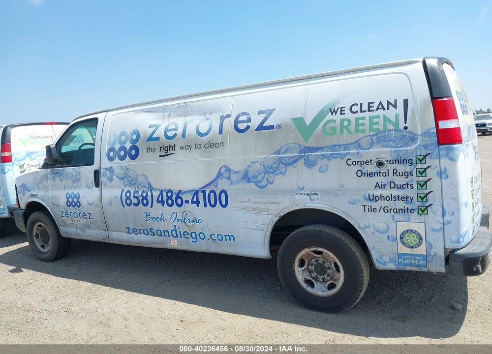 2013 CHEVROLET EXPRESS 3500 WORK VAN VIN: 1GCZGUBA9D1163066