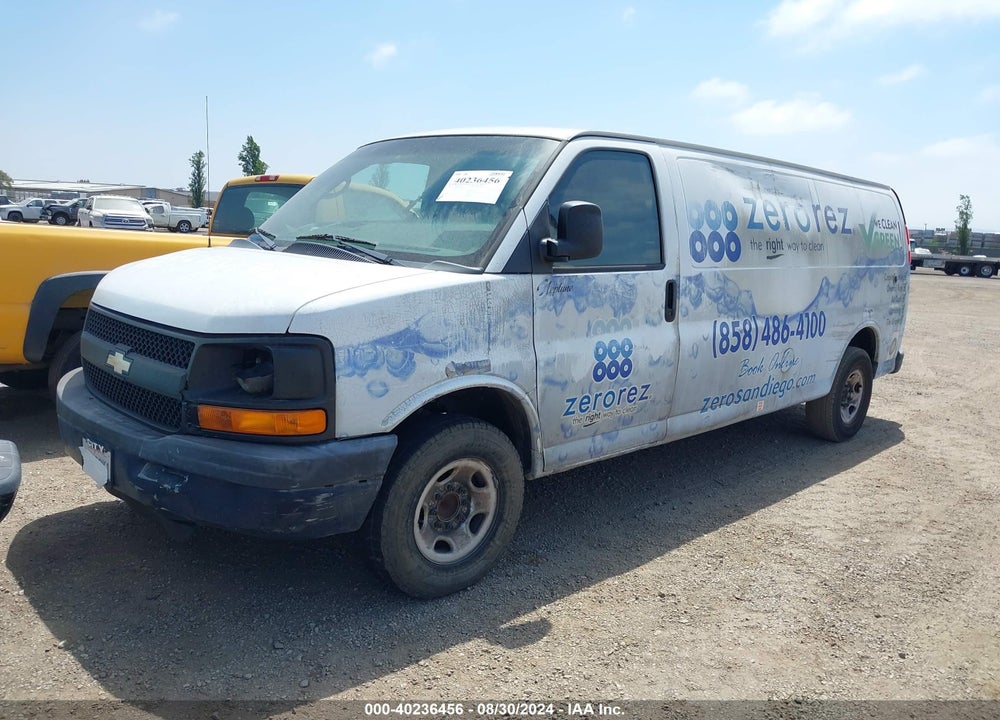 2013 CHEVROLET EXPRESS 3500 WORK VAN VIN: 1GCZGUBA9D1163066