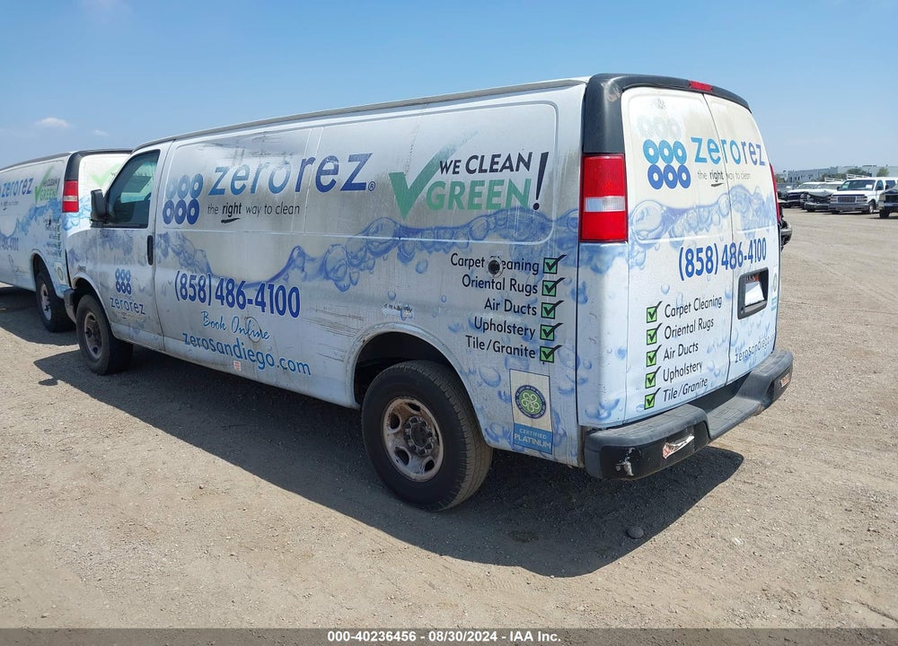 2013 CHEVROLET EXPRESS 3500 WORK VAN VIN: 1GCZGUBA9D1163066