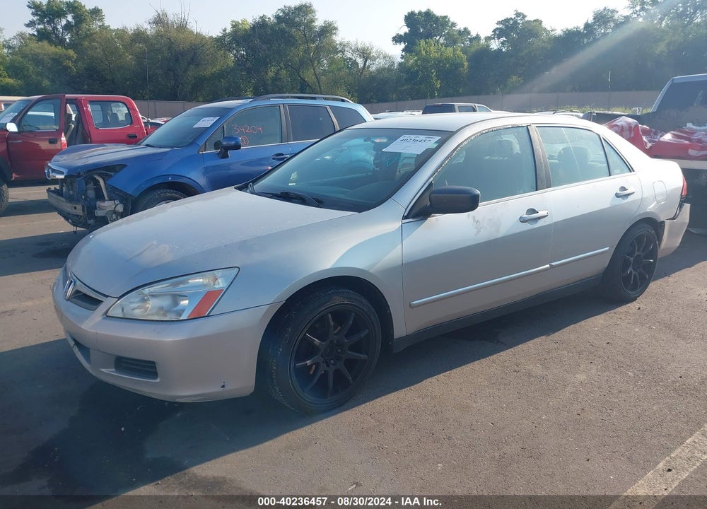 2007 HONDA ACCORD 2.4 LX VIN: 1HGCM56467A066339