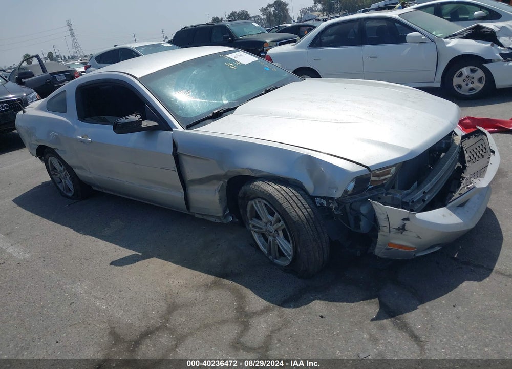 2012 FORD MUSTANG V6 VIN: 1ZVBP8AM7C5222320