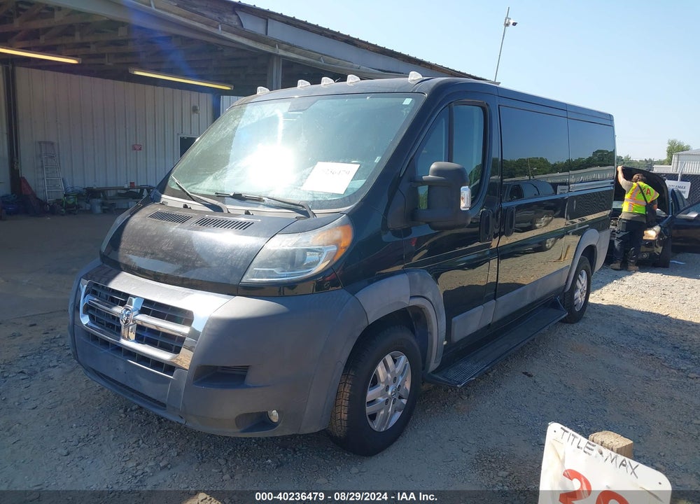 2017 RAM PROMASTER 1500 LOW ROOF 136 WB VIN: 3C6TRVAG4HE516089