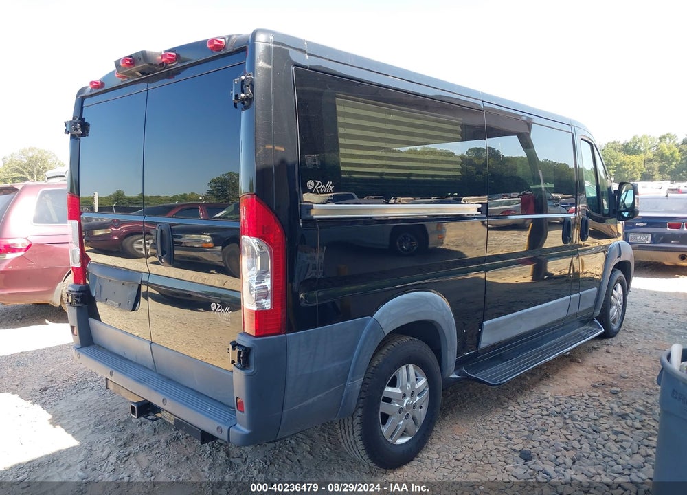 2017 RAM PROMASTER 1500 LOW ROOF 136 WB VIN: 3C6TRVAG4HE516089