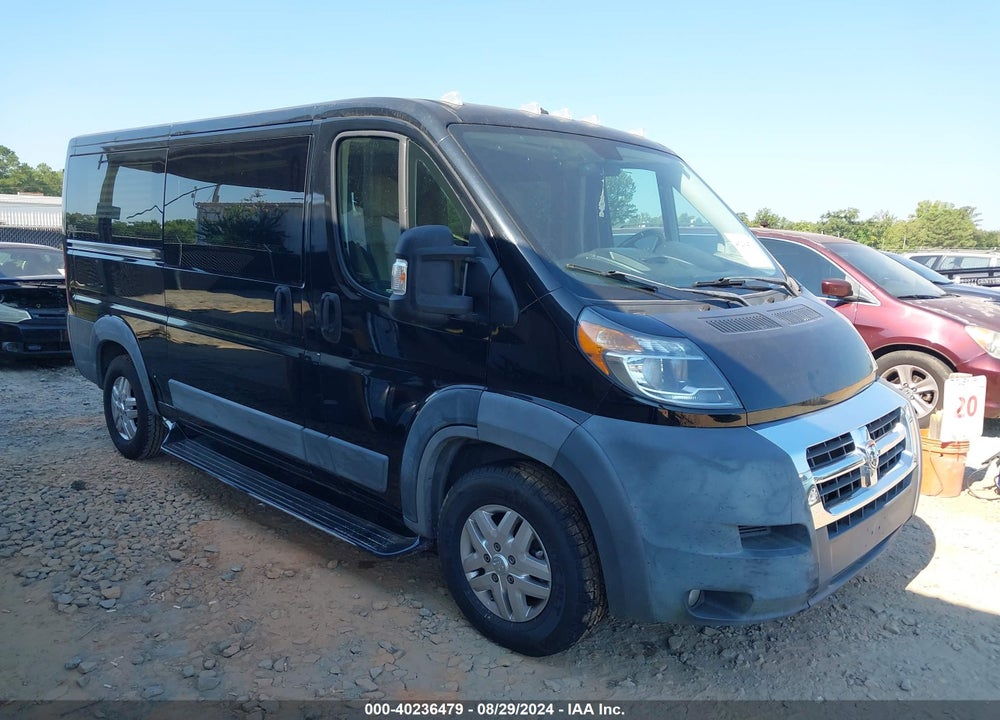 2017 RAM PROMASTER 1500 LOW ROOF 136 WB VIN: 3C6TRVAG4HE516089