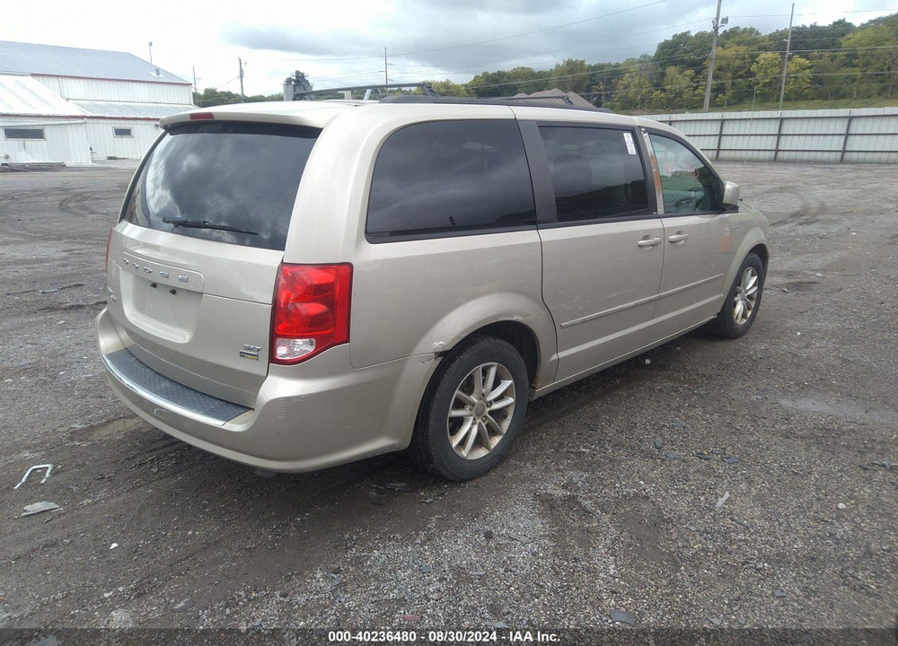 2014 DODGE GRAND CARAVAN SXT VIN: 2C4RDGCG7ER155400