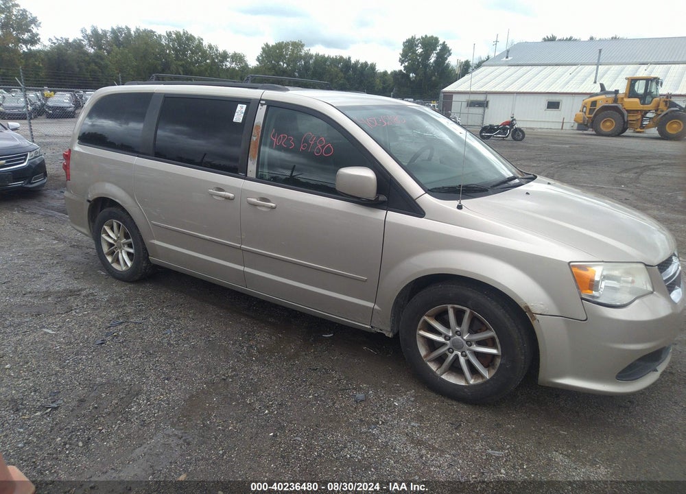 2014 DODGE GRAND CARAVAN SXT VIN: 2C4RDGCG7ER155400