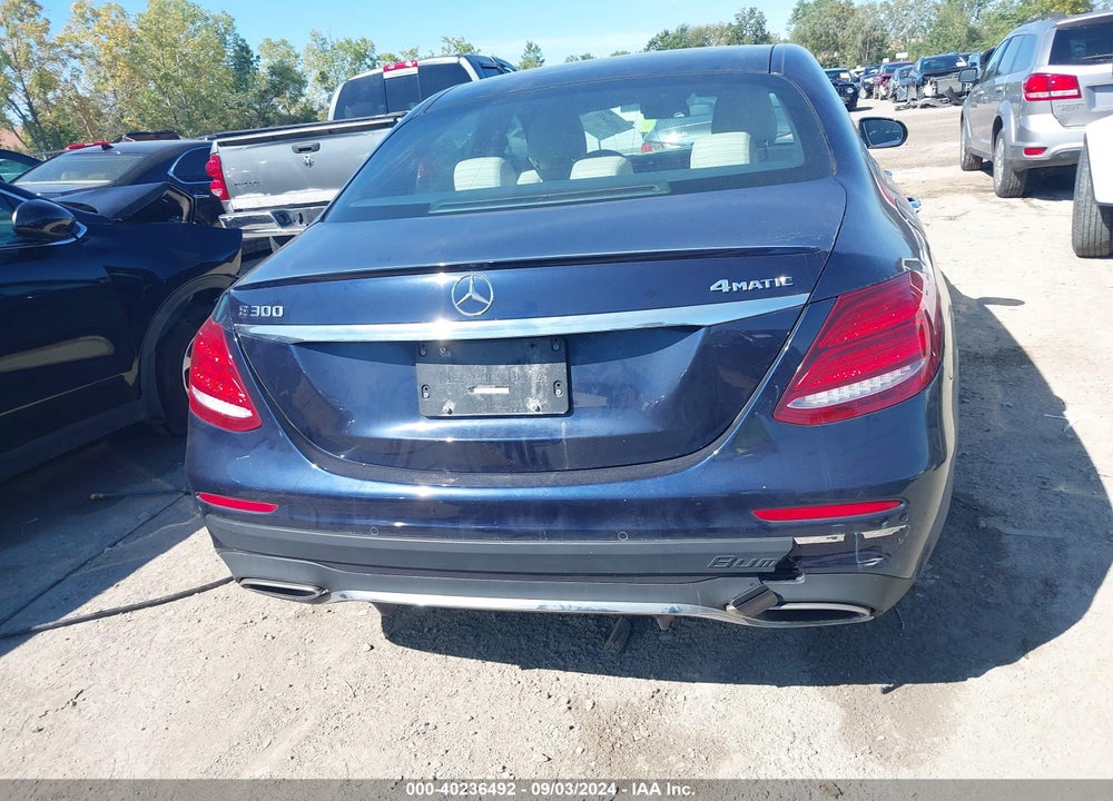 2019 MERCEDES-BENZ E 300 4MATIC VIN: WDDZF4KB0KA509729