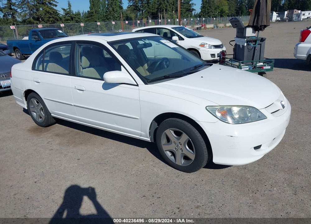 2005 HONDA CIVIC EX VIN: 2HGES26845H564067
