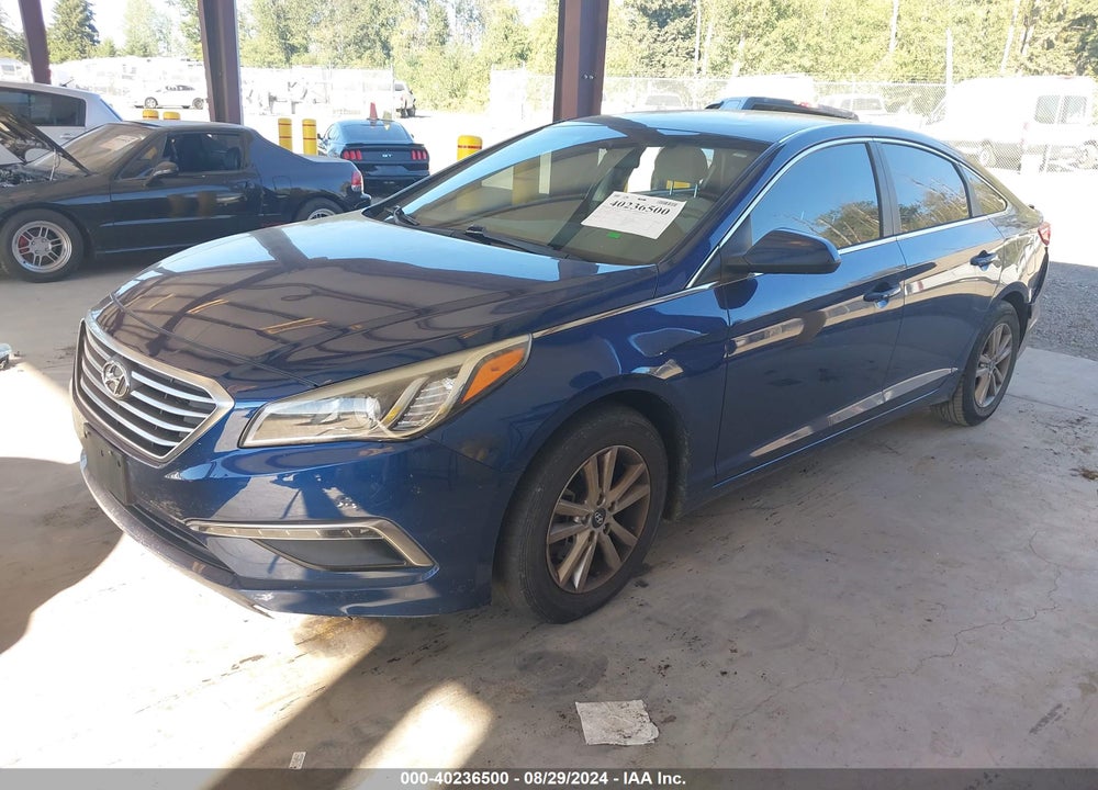 2015 HYUNDAI SONATA SE VIN: 5NPE24AF5FH231627