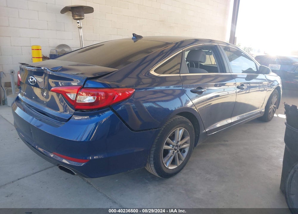 2015 HYUNDAI SONATA SE VIN: 5NPE24AF5FH231627