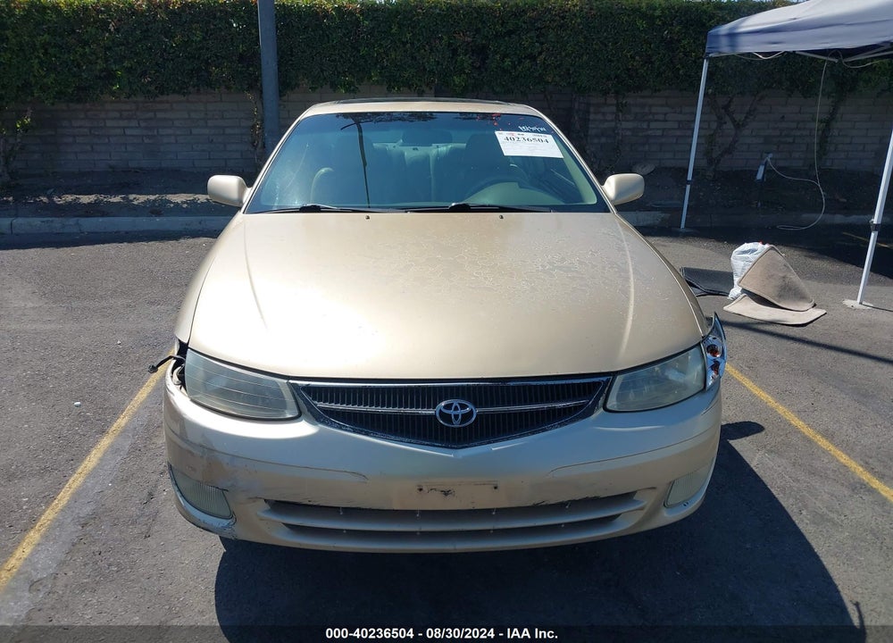 2000 TOYOTA CAMRY SOLARA SE VIN: 2T1CG22P6YC310962