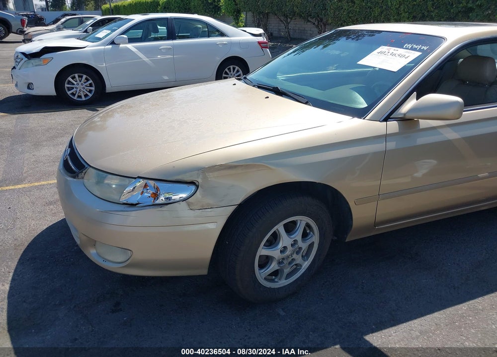 2000 TOYOTA CAMRY SOLARA SE VIN: 2T1CG22P6YC310962