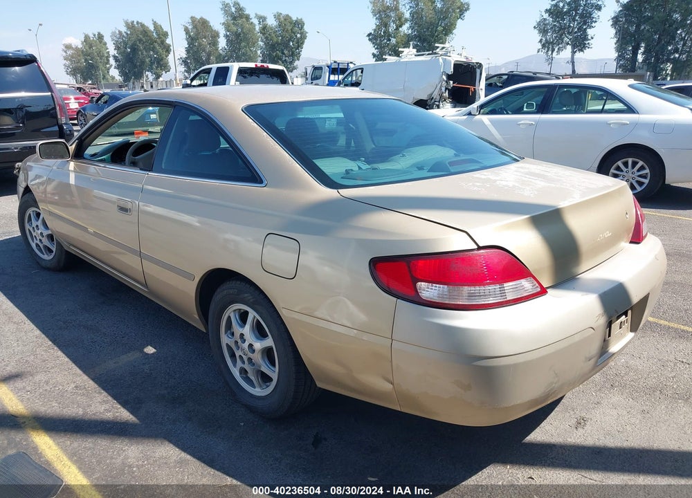 2000 TOYOTA CAMRY SOLARA SE VIN: 2T1CG22P6YC310962