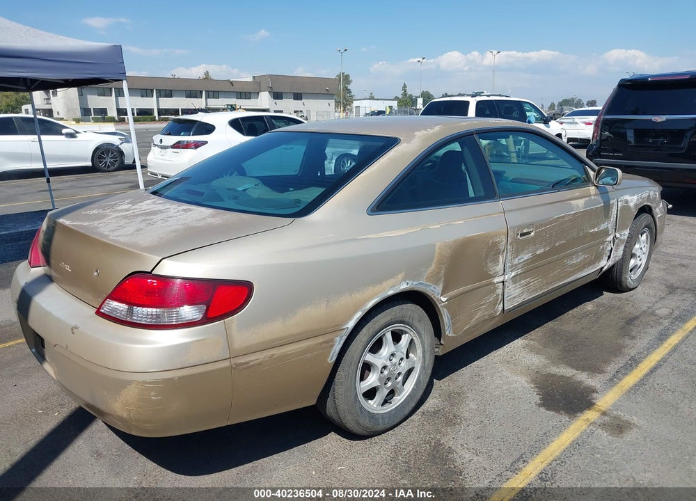 2000 TOYOTA CAMRY SOLARA SE VIN: 2T1CG22P6YC310962